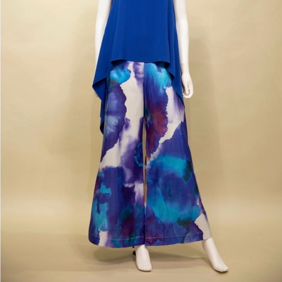 Designer wide leg pants - Picture 3 of 5